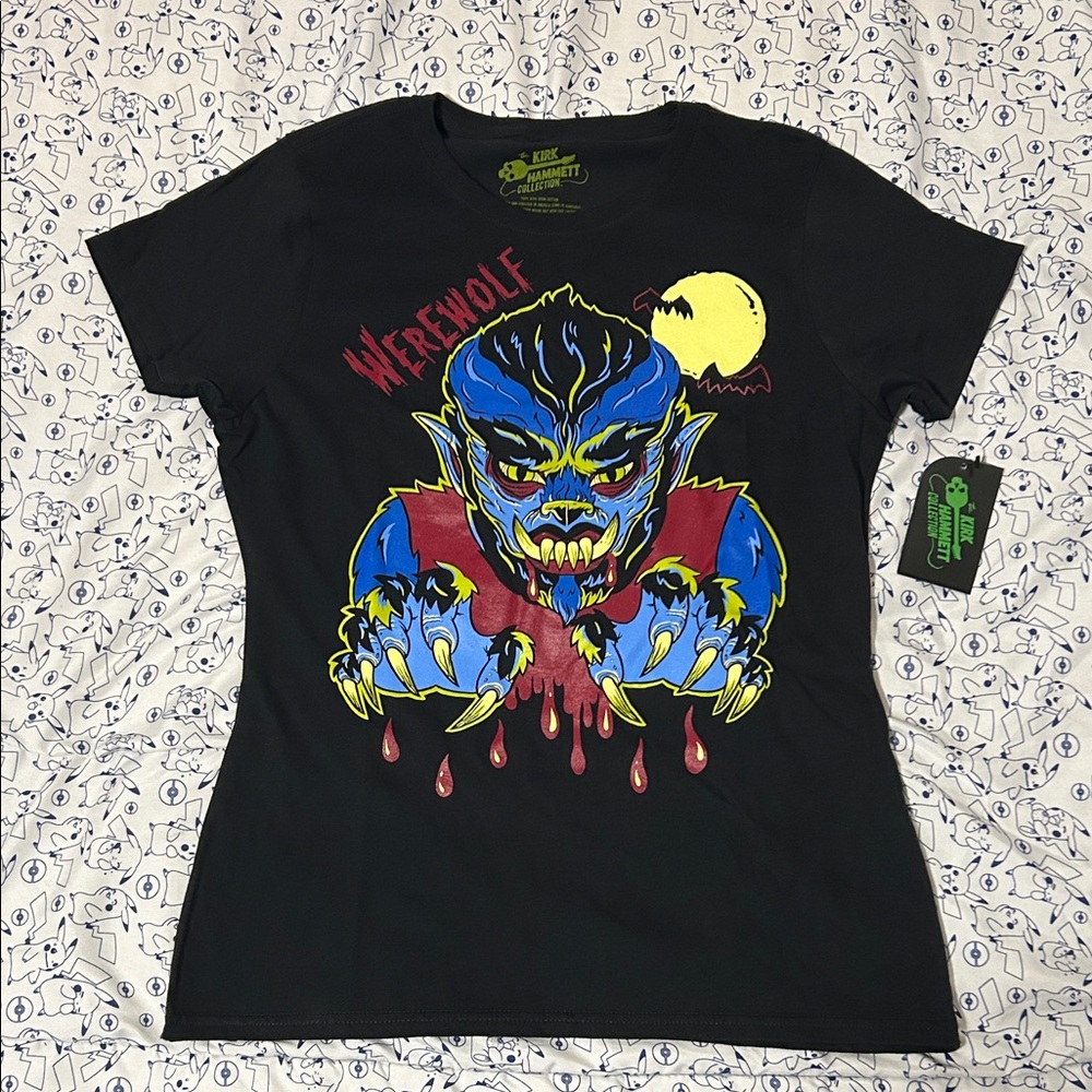 NWT | The Kirk Hammet Collection Werewolf Graphic Tee Shirt